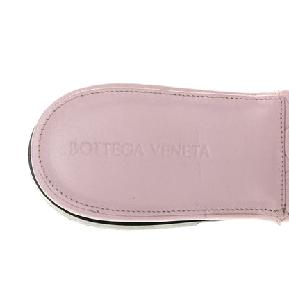 Bottega Veneta Nappa Maxi Intrecciato Lido Flat Sandals 38.5 Magnolia 6 of 9