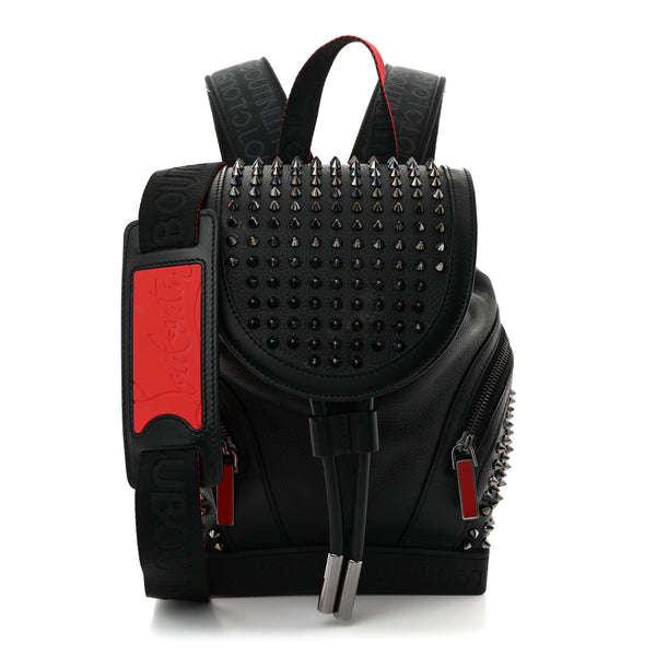 Christian Louboutin Black Small Explorafunk Backpack