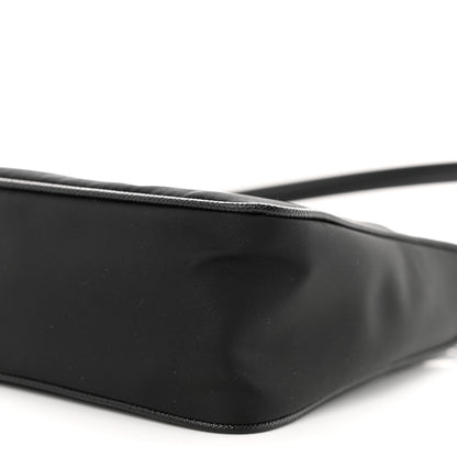 Prada Tessuto Nylon Saffiano Mini Re-Edition 2005 Bag Black 11 of 11