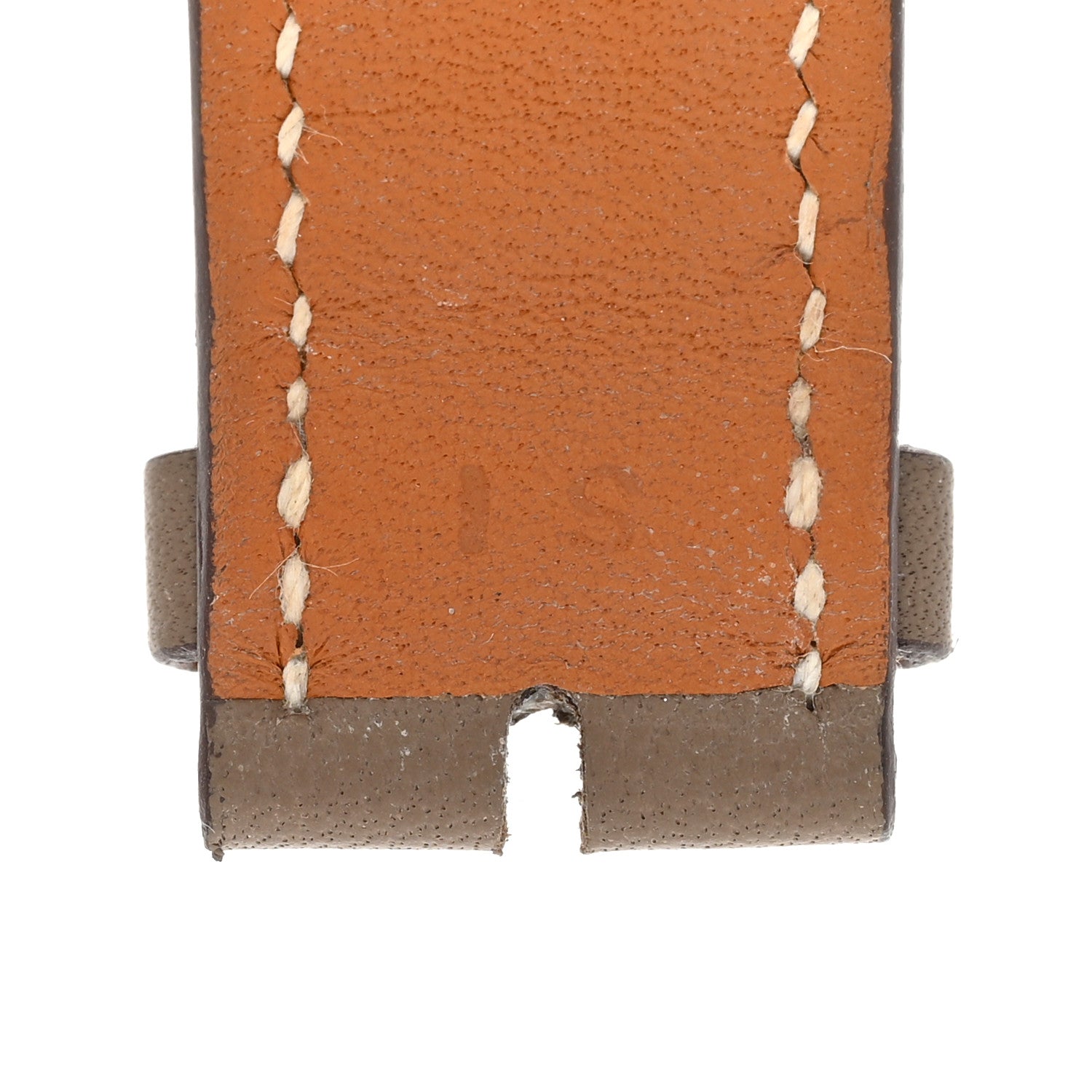 Hermes Swift Heure H Hour Watch Strap Etoupe 6 of 7