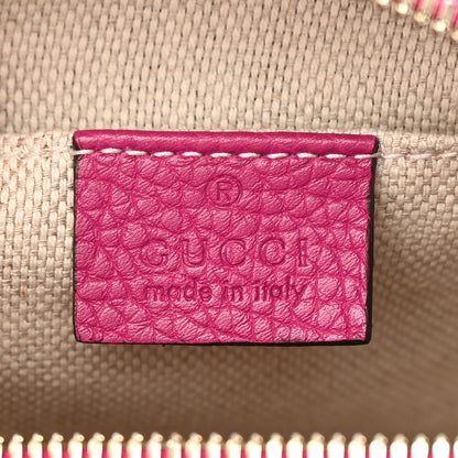 Gucci Cellarius Calfskin Small Soho Disco Bag Bright Bouganville 6 of 12