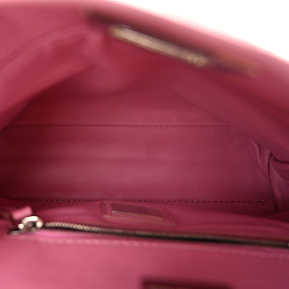 Fendi Shearling Nappa Mini Peekaboo Iconic Satchel Lollypop 5 of 11