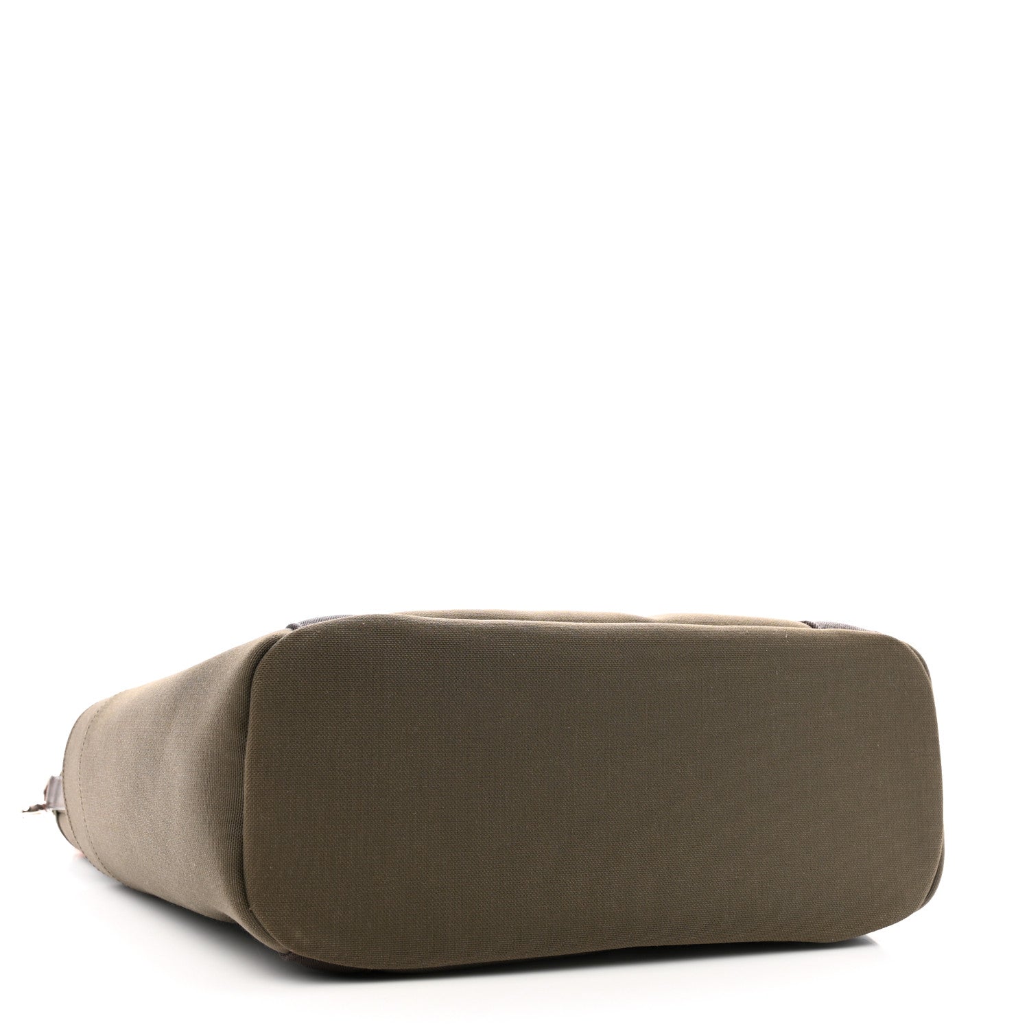Hermes Toile Sac De Pansage Groom Kaki Feu 4 of 12