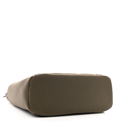 Hermes Toile Sac De Pansage Groom Kaki Feu 4 of 12