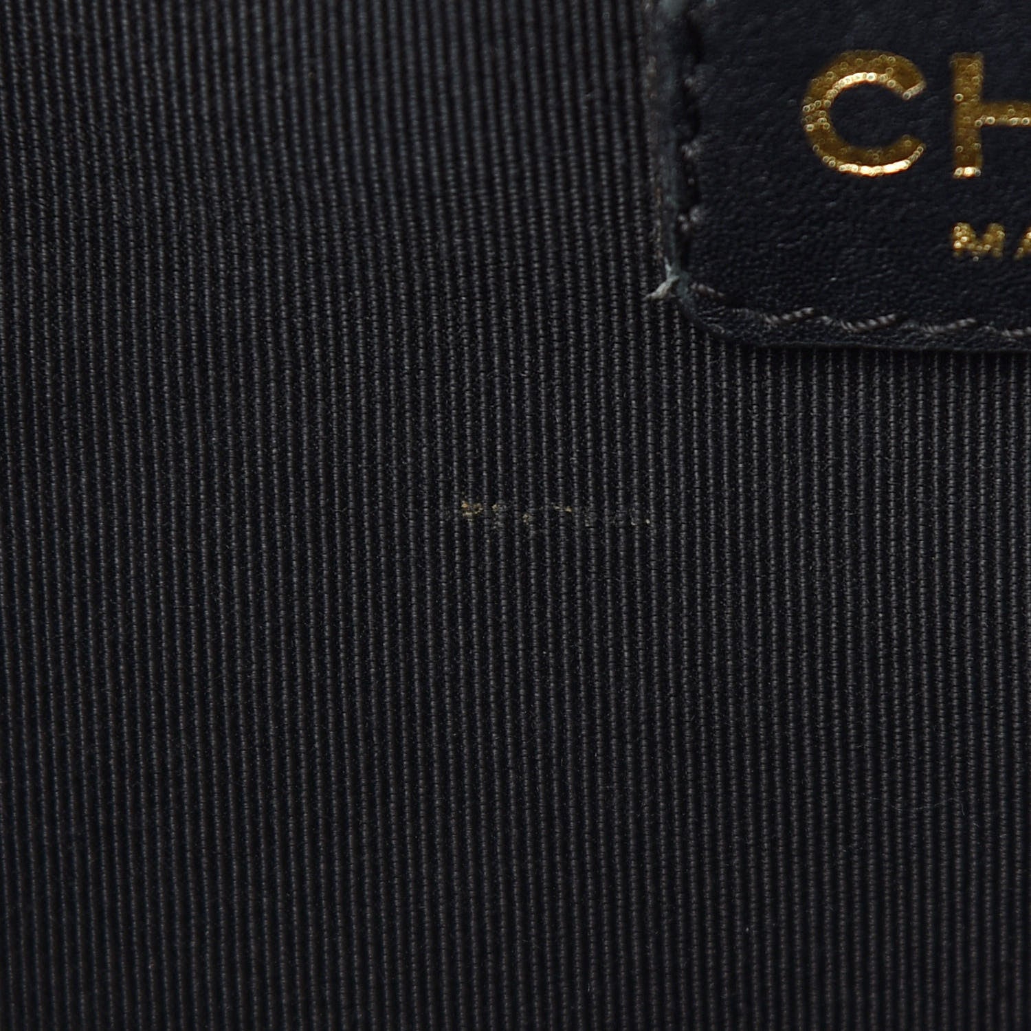 Chanel Calfskin Cerf Executive Shopper Tote Black 12 of 12