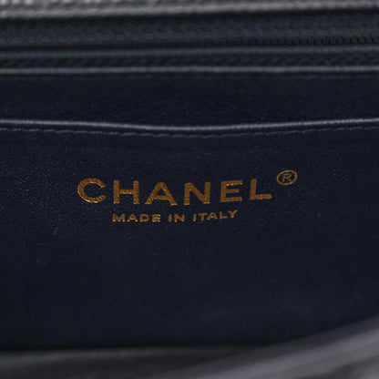 Chanel Caviar Quilted Mini Rectangular Flap Navy 7 of 12