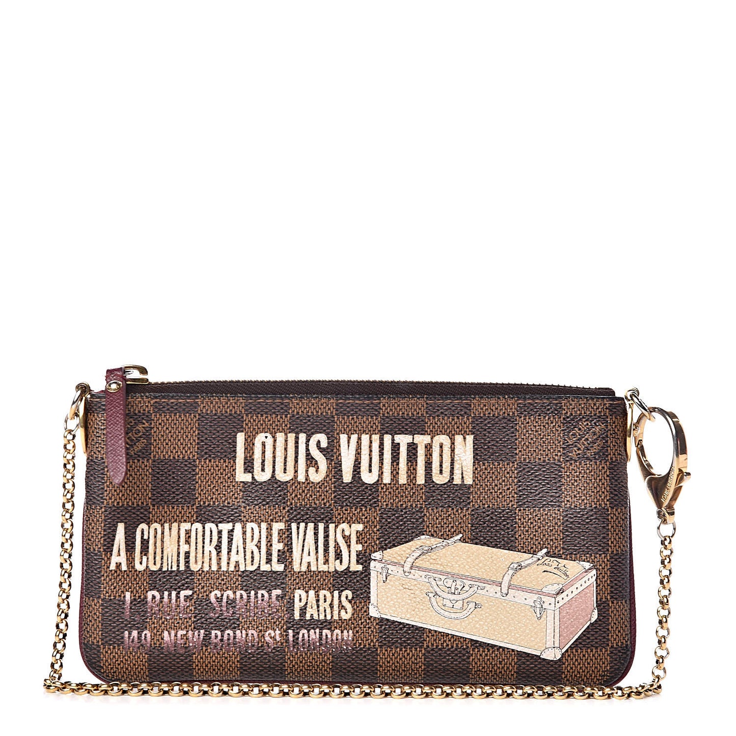 Damier Ebene Milla MM Trunk Pochette