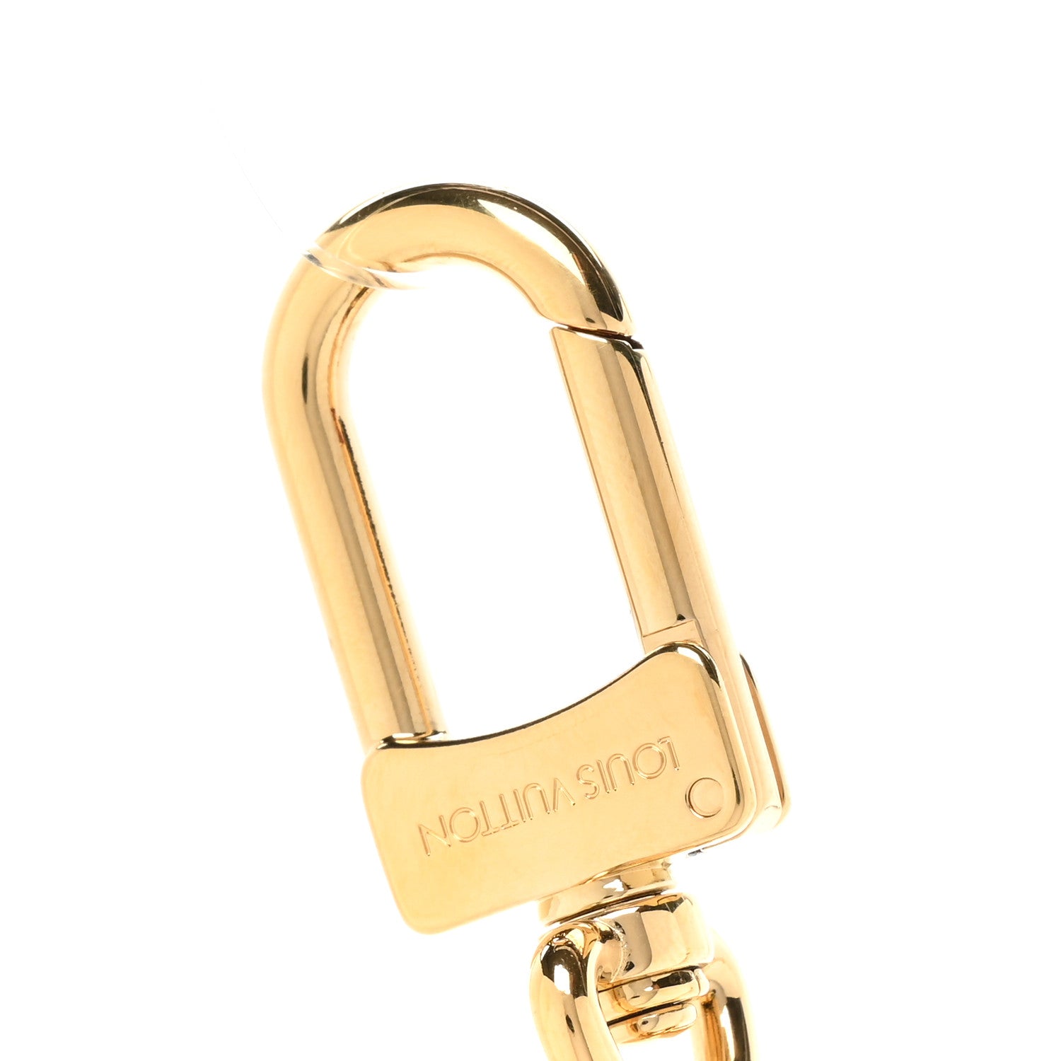 Louis Vuitton Nanogram Family Chain Bag Charm Gold Silver 3 of 4