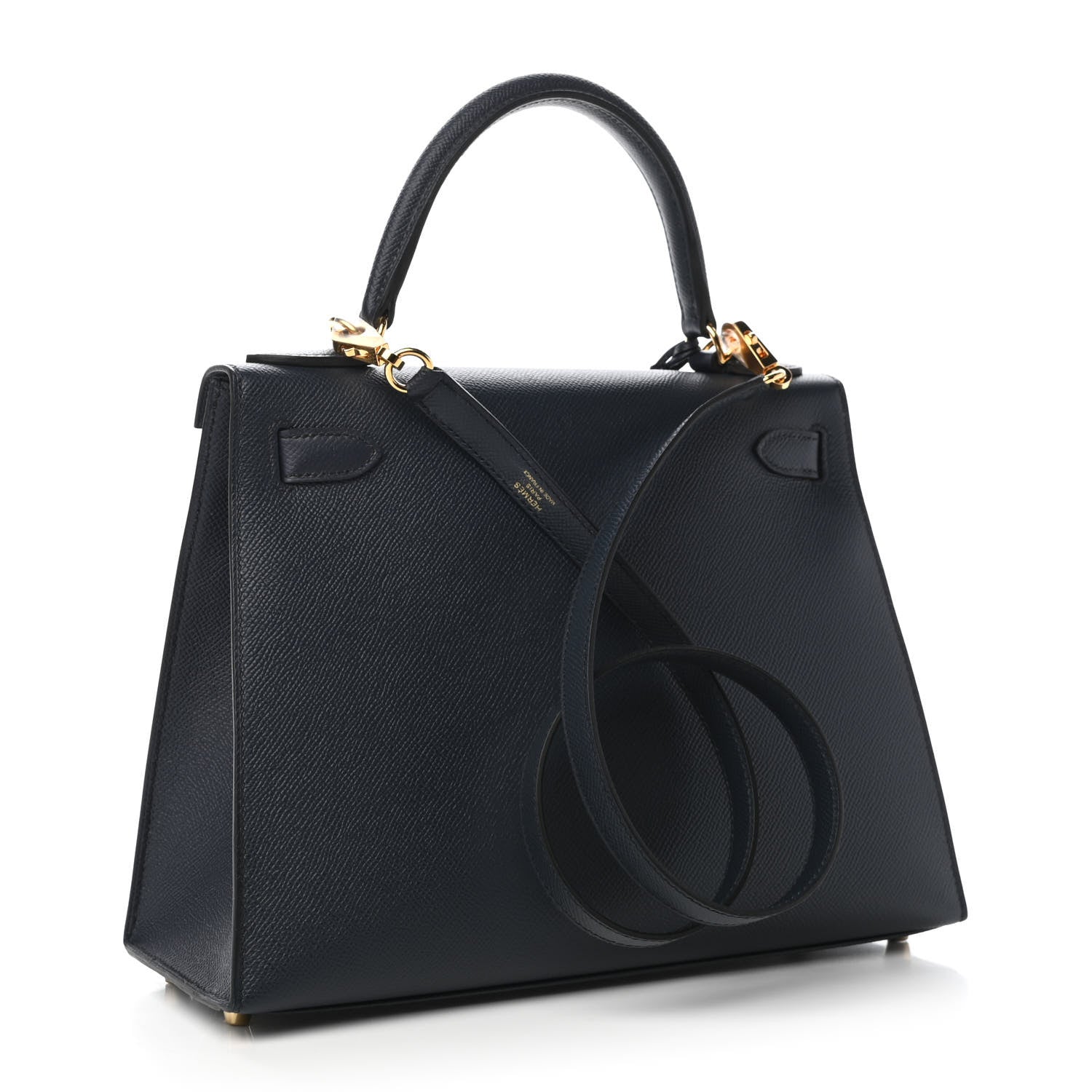 Hermes Epsom Kelly Sellier 28 Bleu Indigo 4 of 12