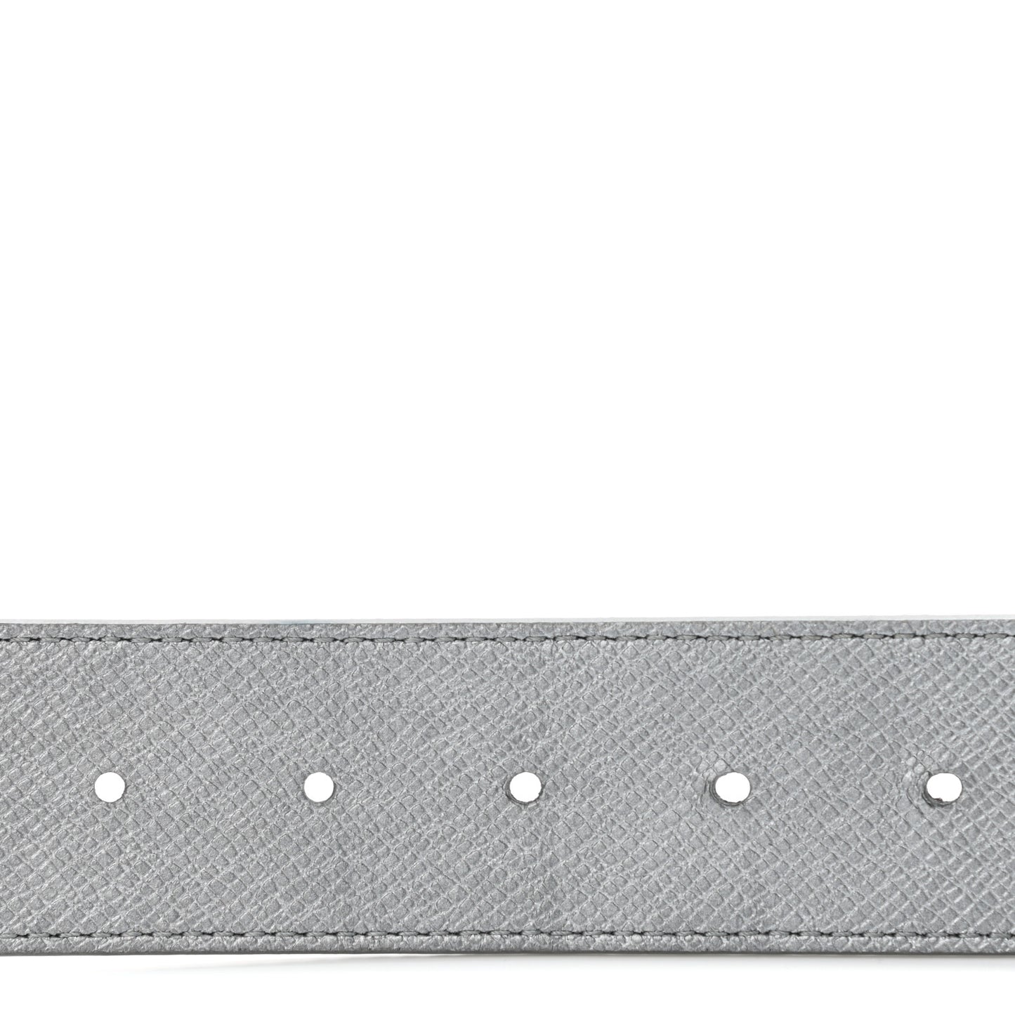 Monogram Reverse Taigarama 40mm LV Initiales Reversible Belt 85 34 Silver