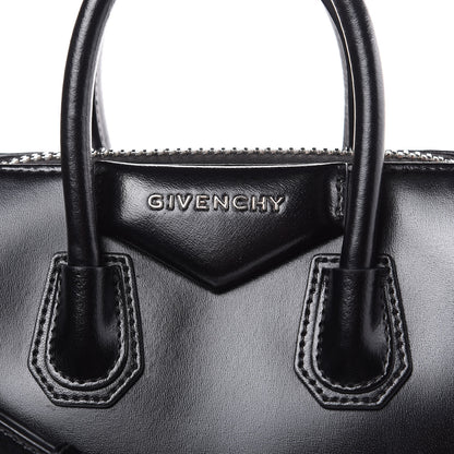 Givenchy Shiny Lord Calfskin Mini Antigona Black 10 of 12