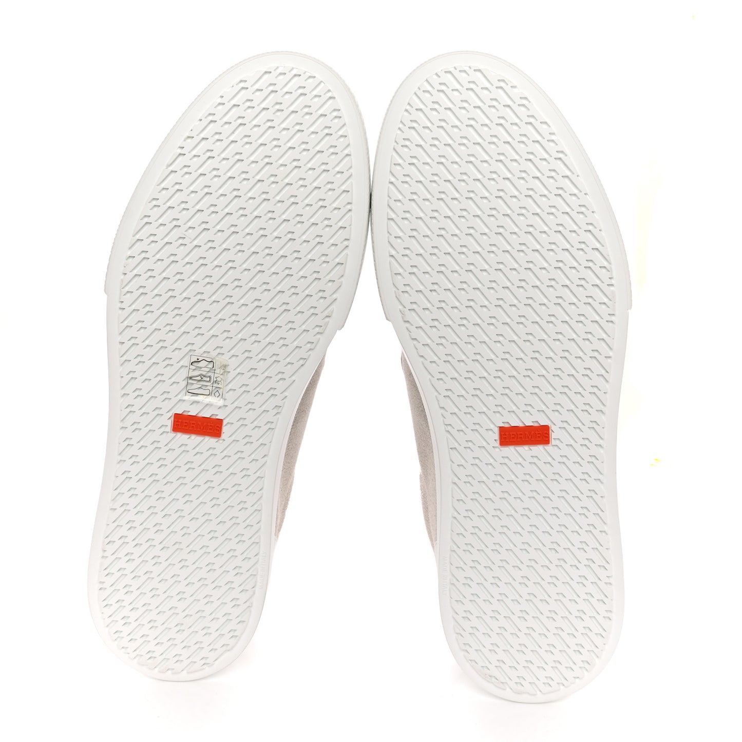 Calfskin Canvas Day Sneakers 46 White