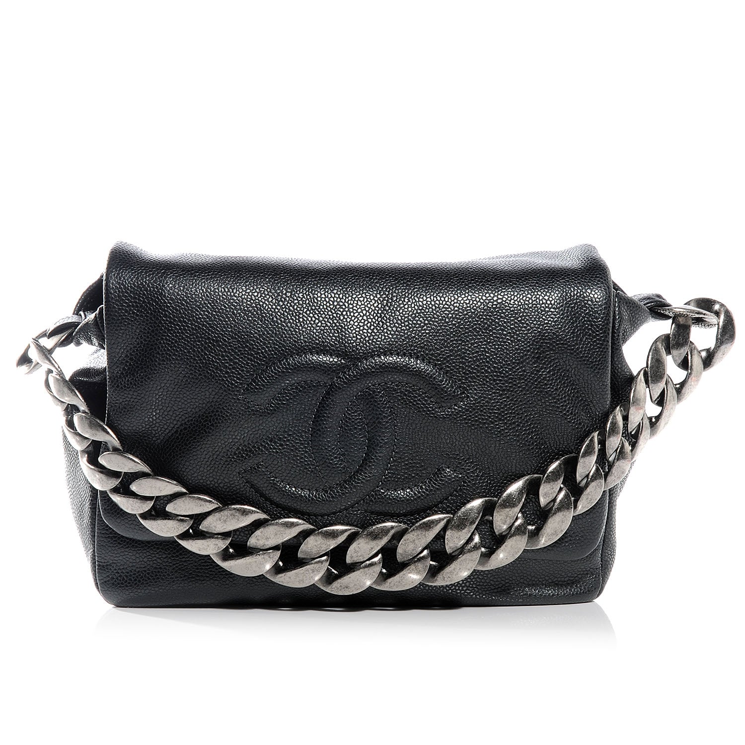 Chanel Caviar 31 Flap Dark Grey 1 of 7