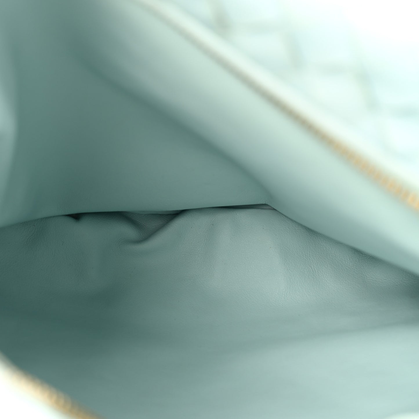 Nappa Intrecciato Teen Jodie Hobo Teal Washed