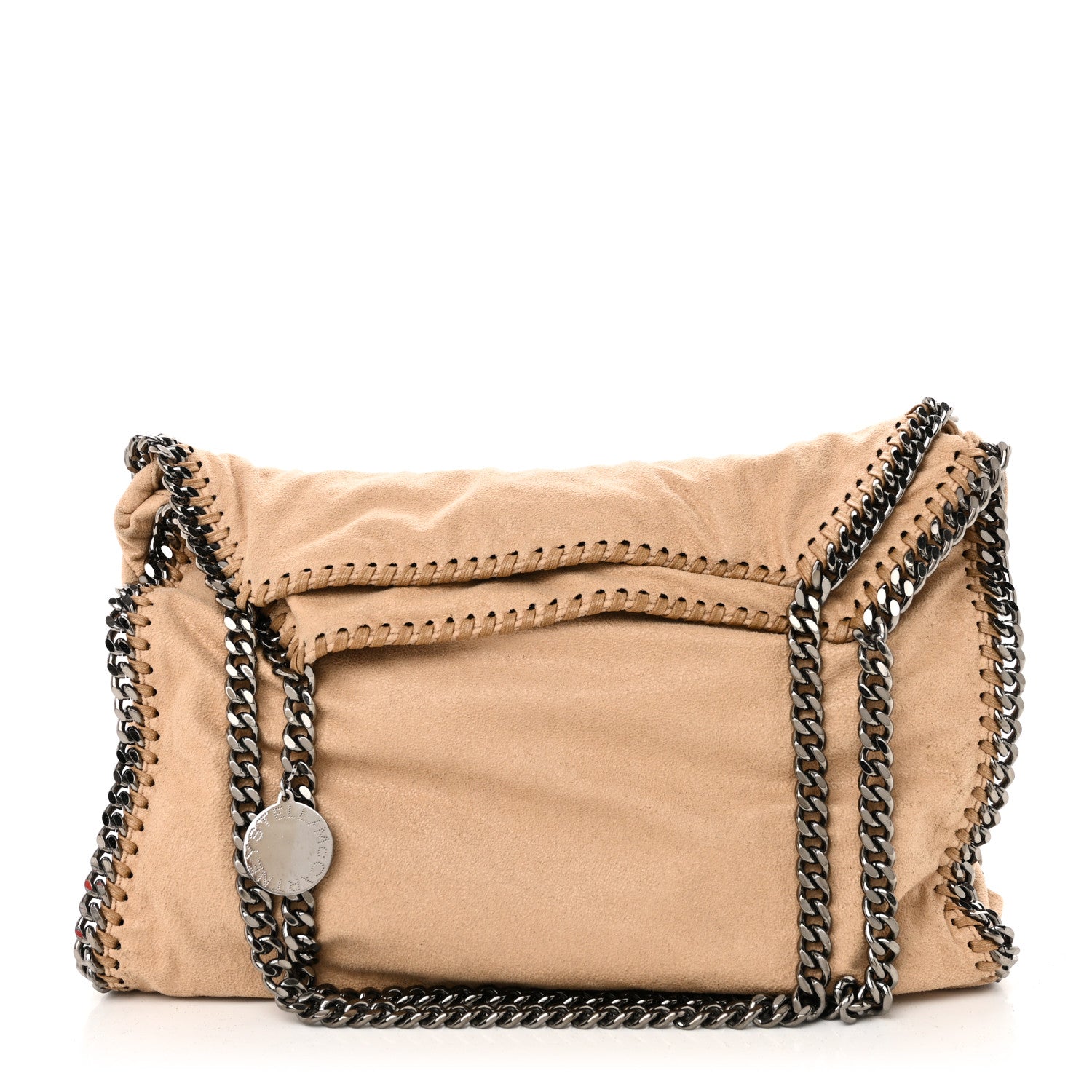 Stella McCartney Shaggy Deer Small Falabella Tote Beige 1 of 9