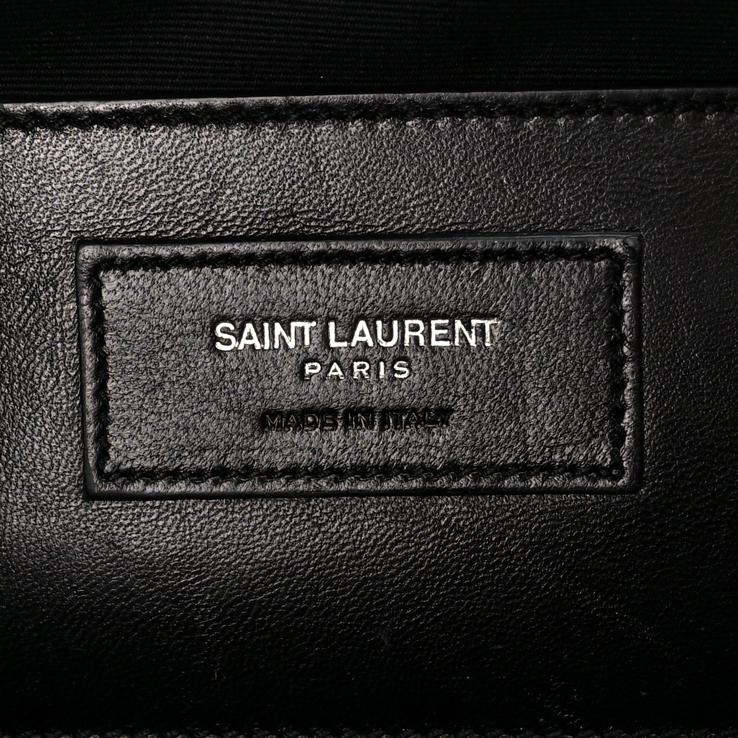 Saint Laurent Sheepskin Tri-Quilt Monogram Medium College Bag Black Black 6 of 12