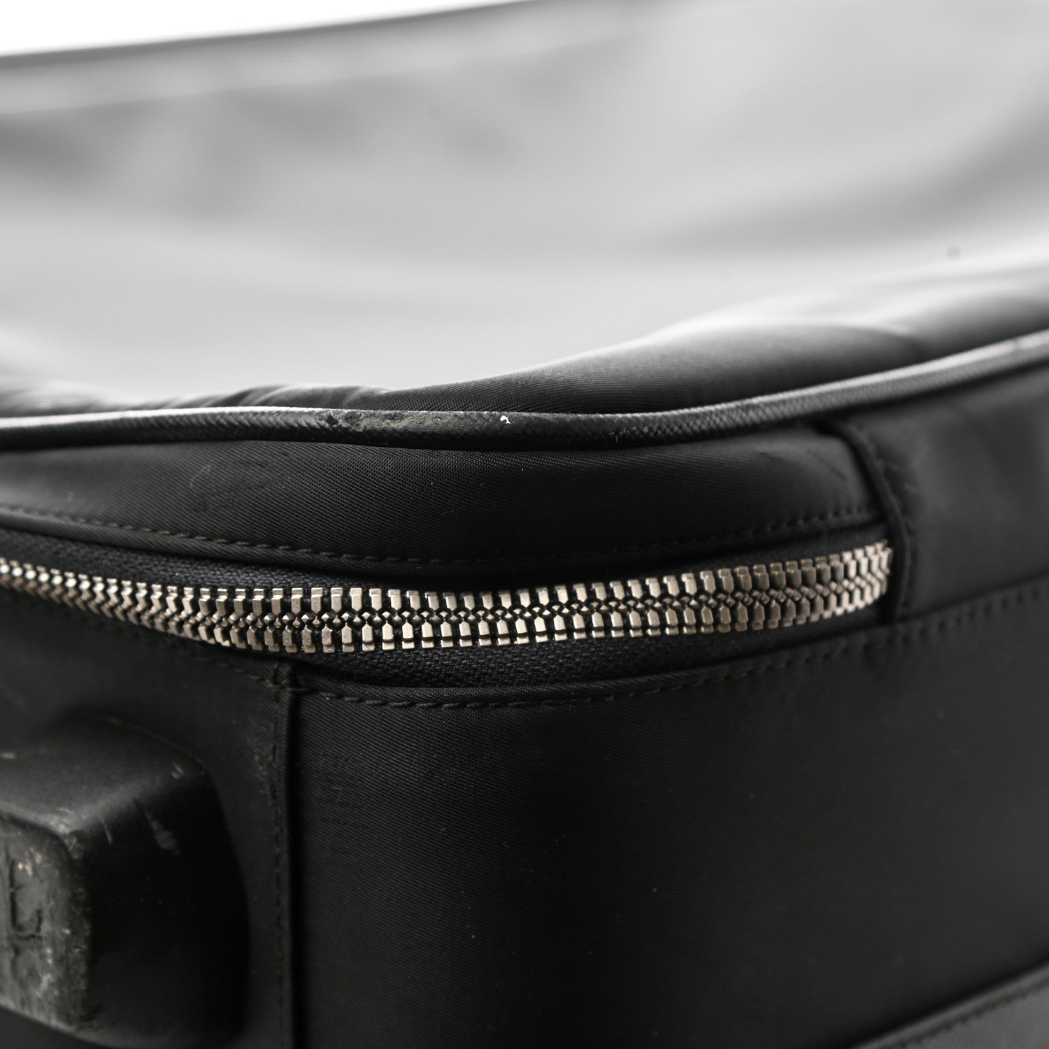 Prada Tessuto Nylon Saffiano Suitcase Black 9 of 13