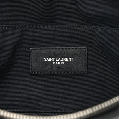 Saint Laurent Calfskin Monogram Belt Bag Black 6 of 9