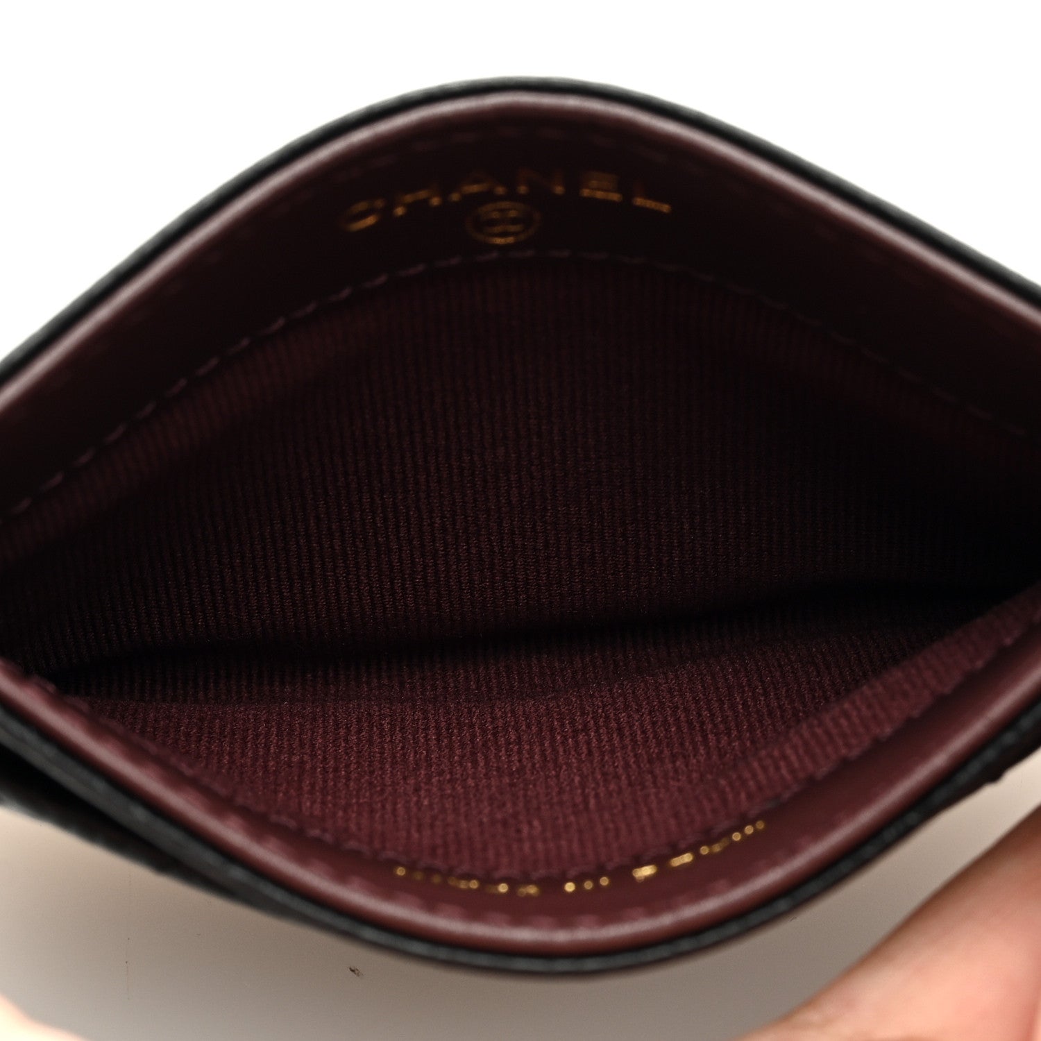 Chanel Caviar Quilted Card Holder Black 5 of 7