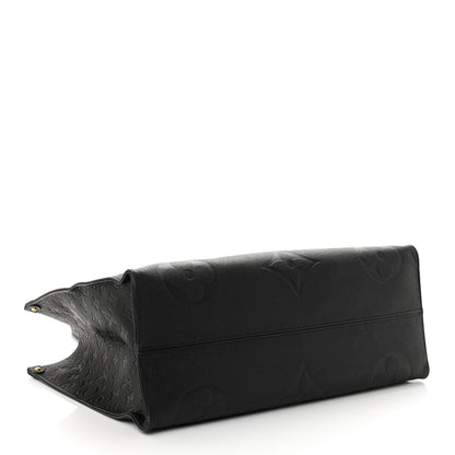 Louis Vuitton Empreinte Monogram Giant Onthego GM Black 4 of 11