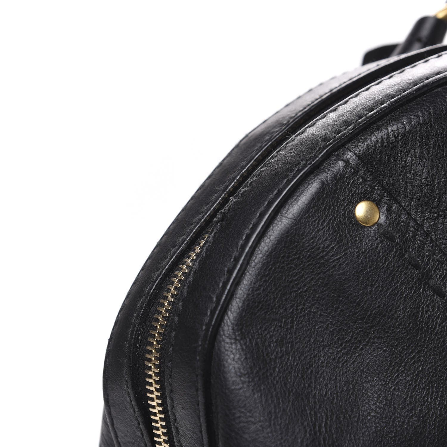 Saint Laurent Calfskin Oversized Muse Black 11 of 12
