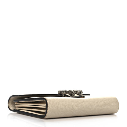 Gucci Dollar Calfskin Mini Dionysus Chain Wallet Mystic White 4 of 15
