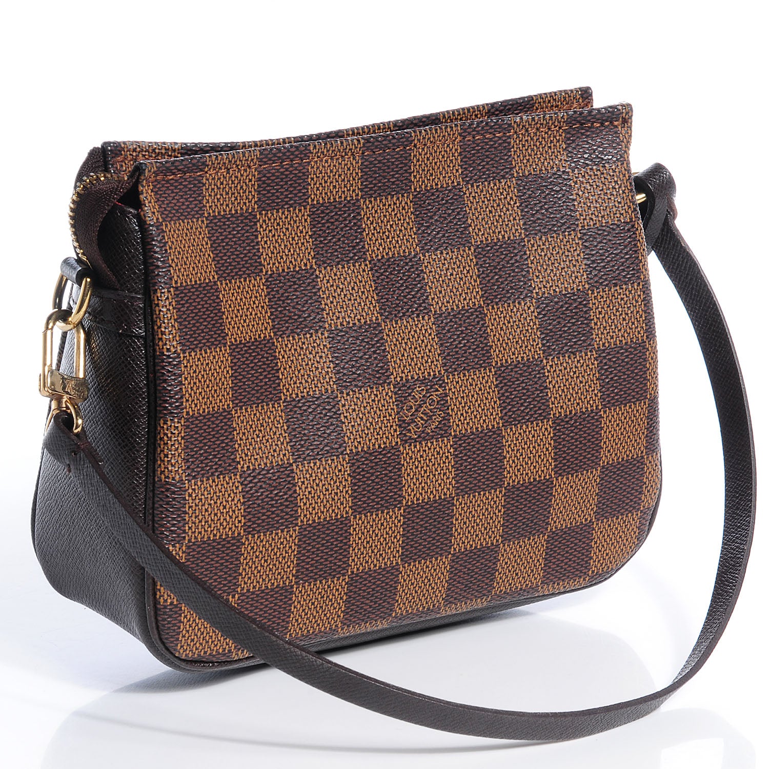 Louis Vuitton Damier Ebene Trousse Make Up Bag Pochette 3 of 7