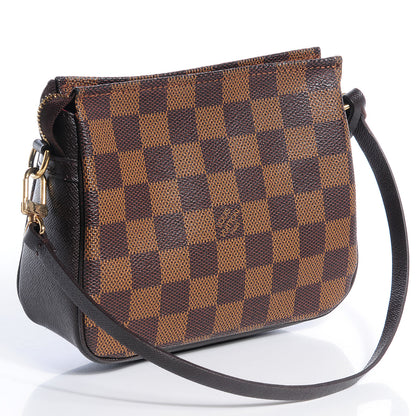 Louis Vuitton Damier Ebene Trousse Make Up Bag Pochette 3 of 7