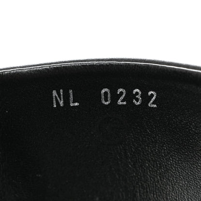 Louis Vuitton Lambskin Drapy Heel Mules 40 Black 7 of 8