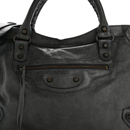 Balenciaga Agneau Classic Hardware City Anthracite 7 of 12