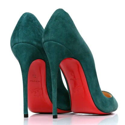 Christian Louboutin Suede So Kate 120 Pumps 36 Forest 3 of 5