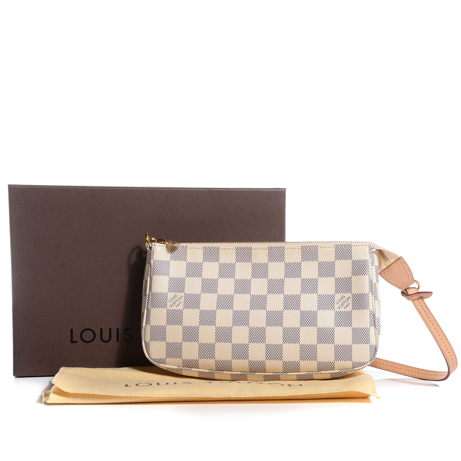 Louis Vuitton Damier Azur Pochette Accessories NM 8 of 8