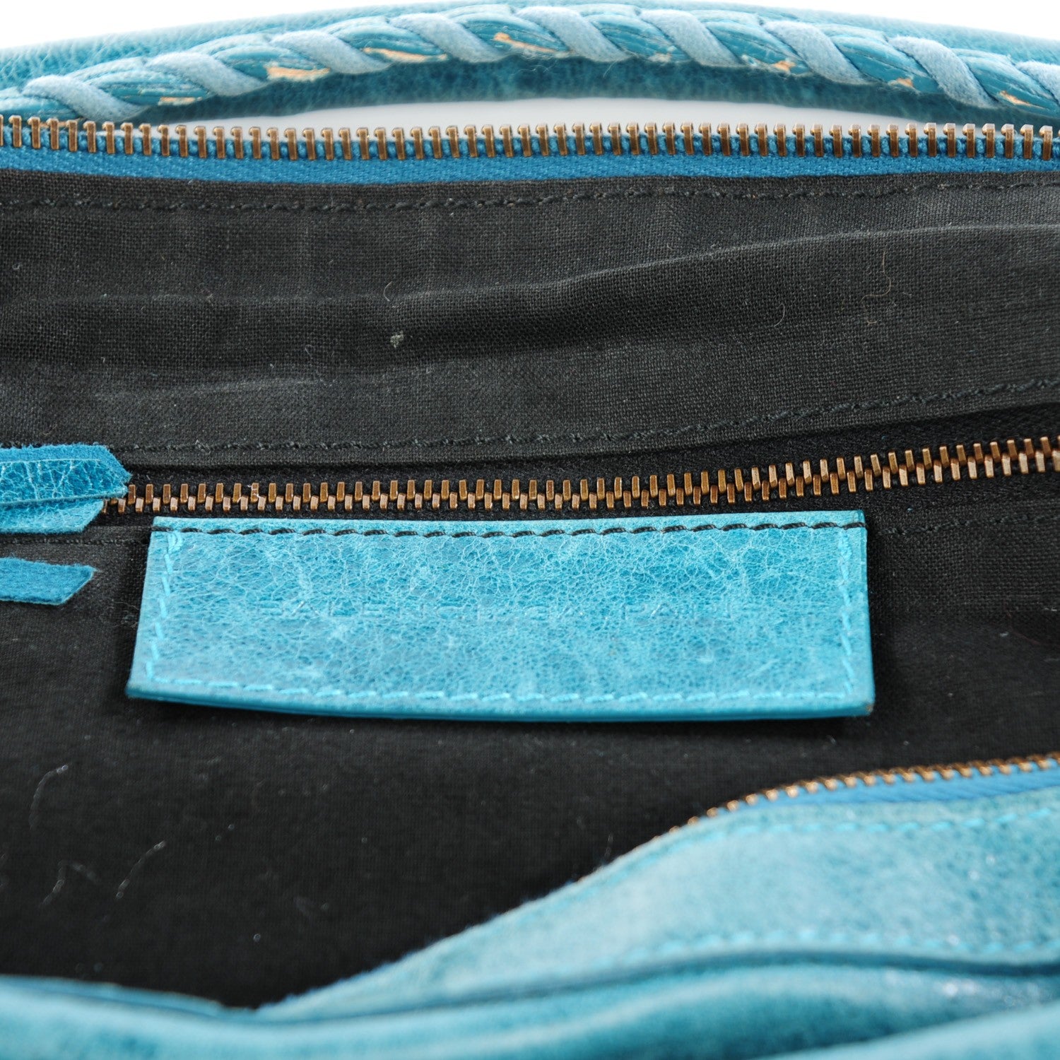 Balenciaga Chevre Classic Hardware Day Hobo Aquamarine 6 of 8
