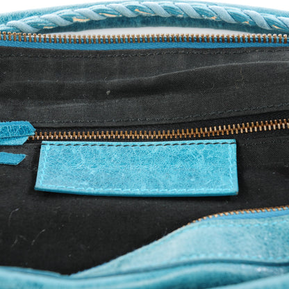 Balenciaga Chevre Classic Hardware Day Hobo Aquamarine 6 of 8