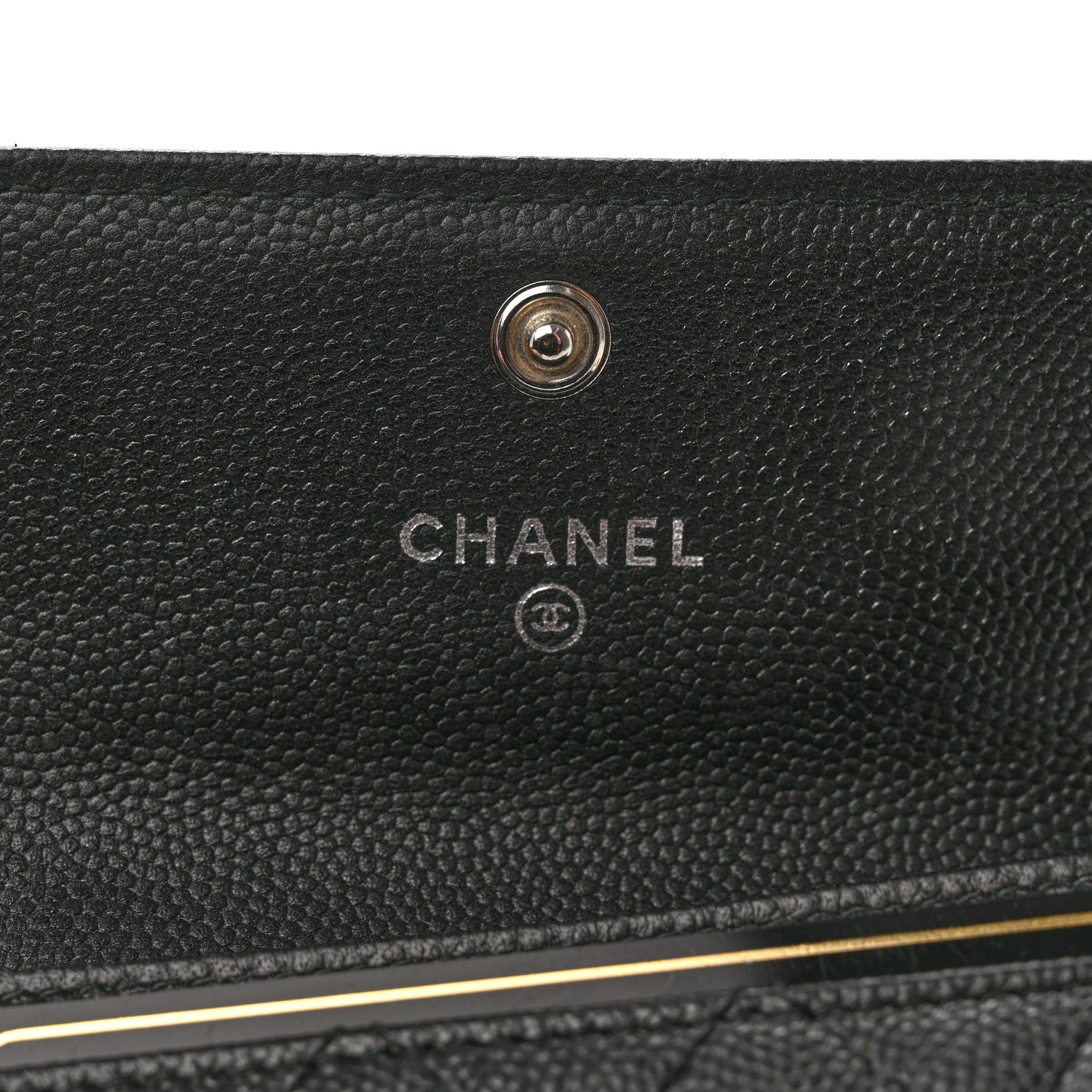 Chanel Caviar Quilted Boy Flap Card Holder So Black 6 of 11
