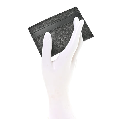 Louis Vuitton Monogram Eclipse Porte-Cartes Double Card Holder 3 of 14