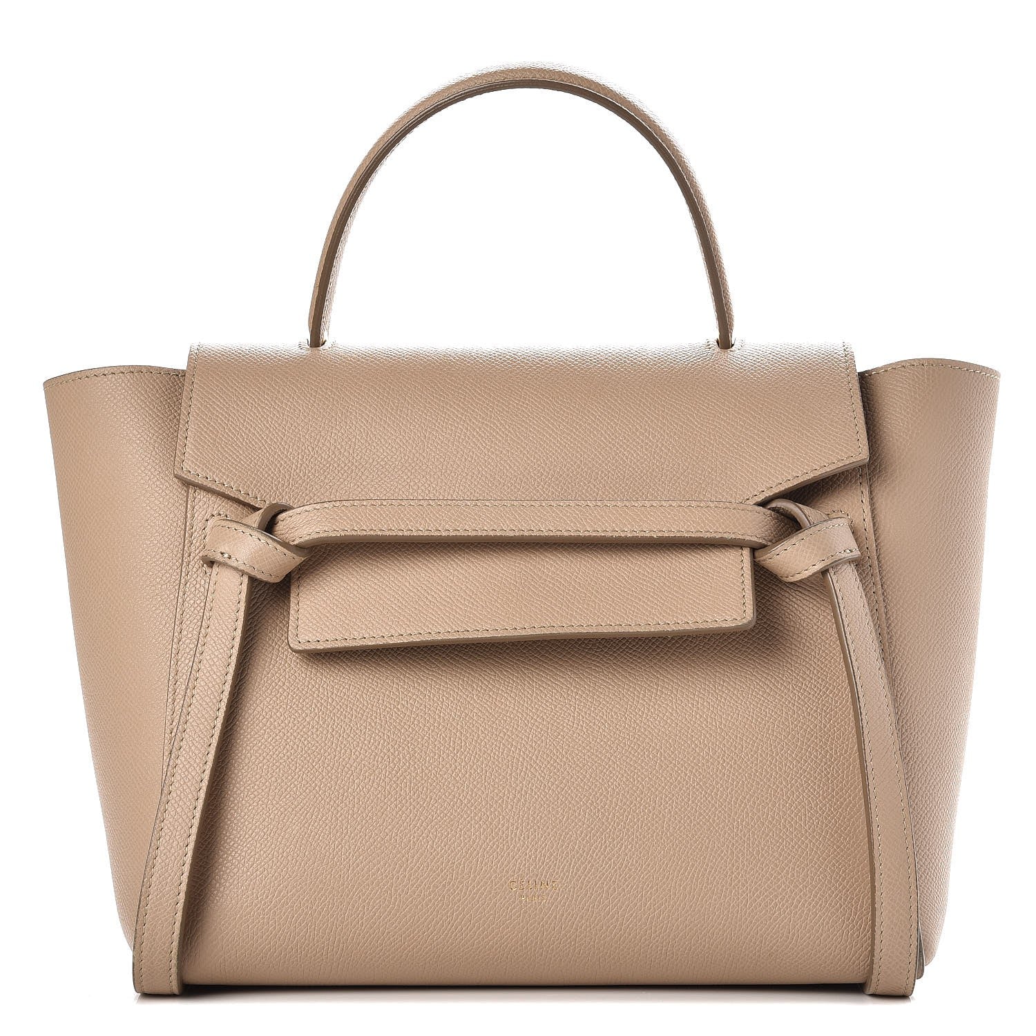 Celine Grained Calfskin Micro Belt Bag Light Taupe 1 of 9