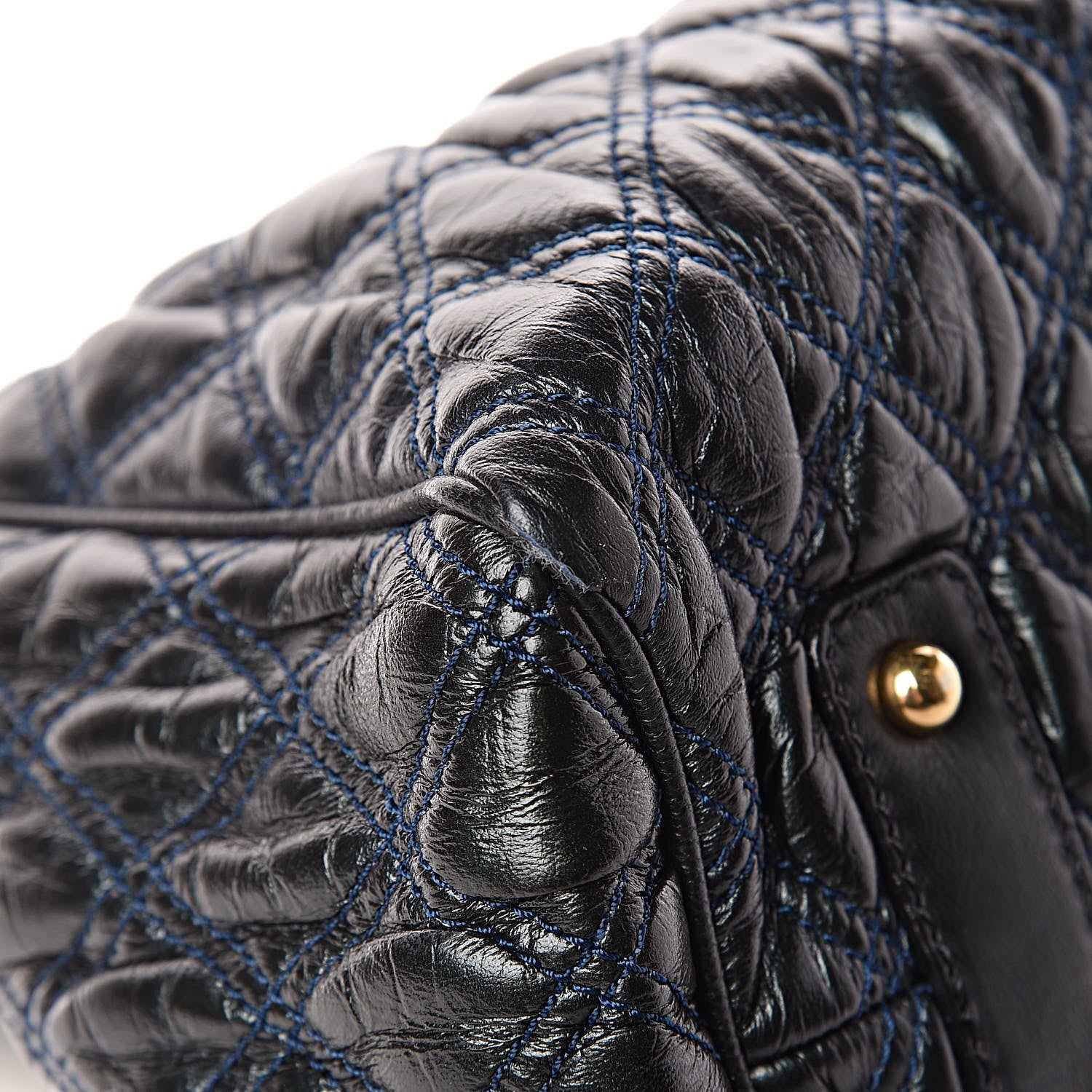 Marc Jacobs Calfskin Quilted Stam Green 11 of 11