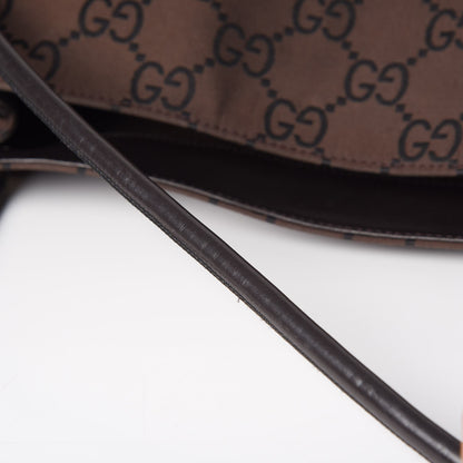 Gucci Nylon Monogram Gifford Tote Brown 23 of 23