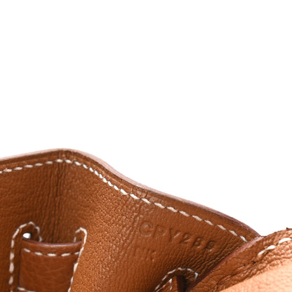 Hermes Togo Birkin 25 Gold 7 of 11