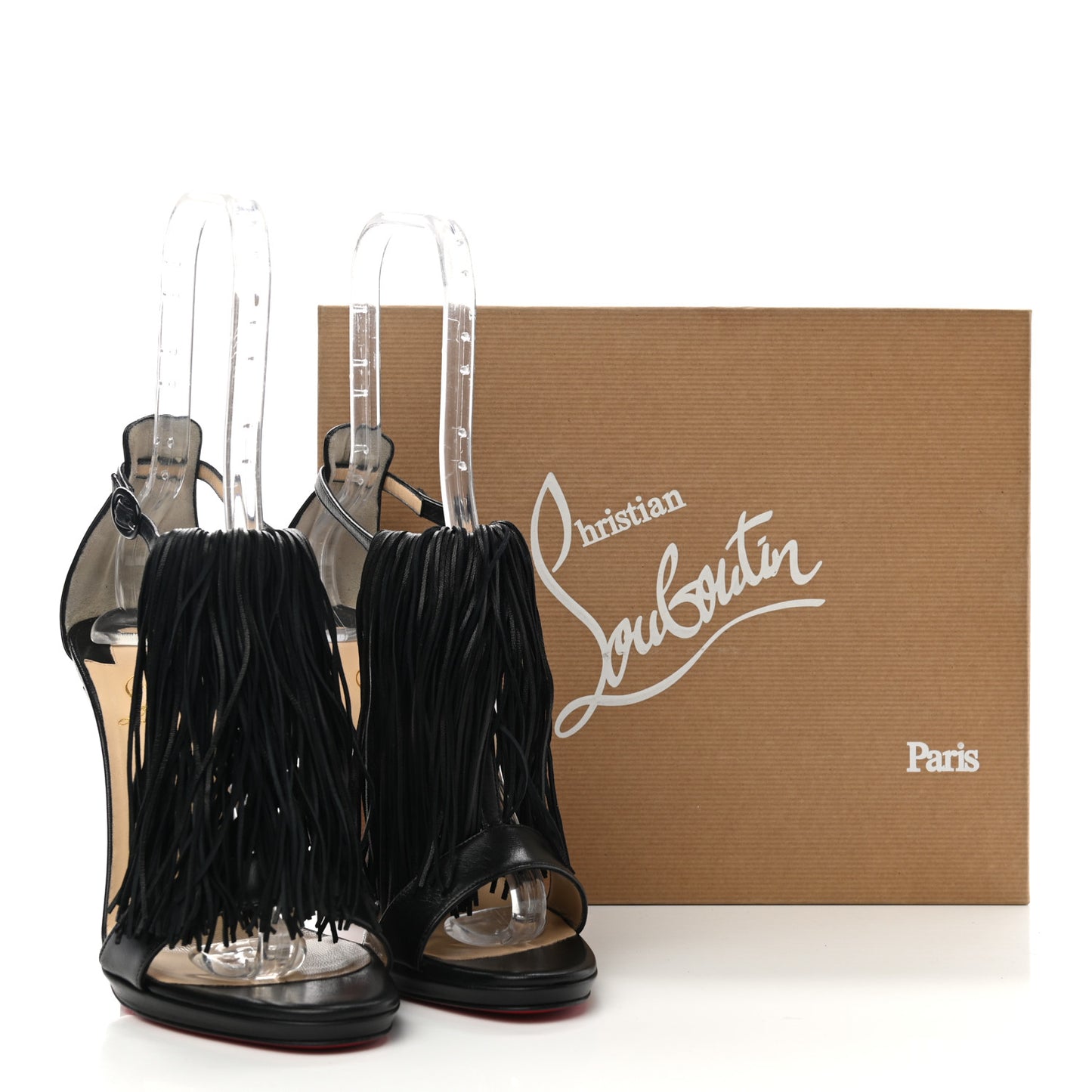 Nappa Fringe Casanovella 120 Pumps 39.5 Black