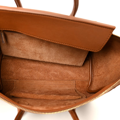 Celine Supple Shiny Lambskin Little New Luggage Soft Tan 5 of 10