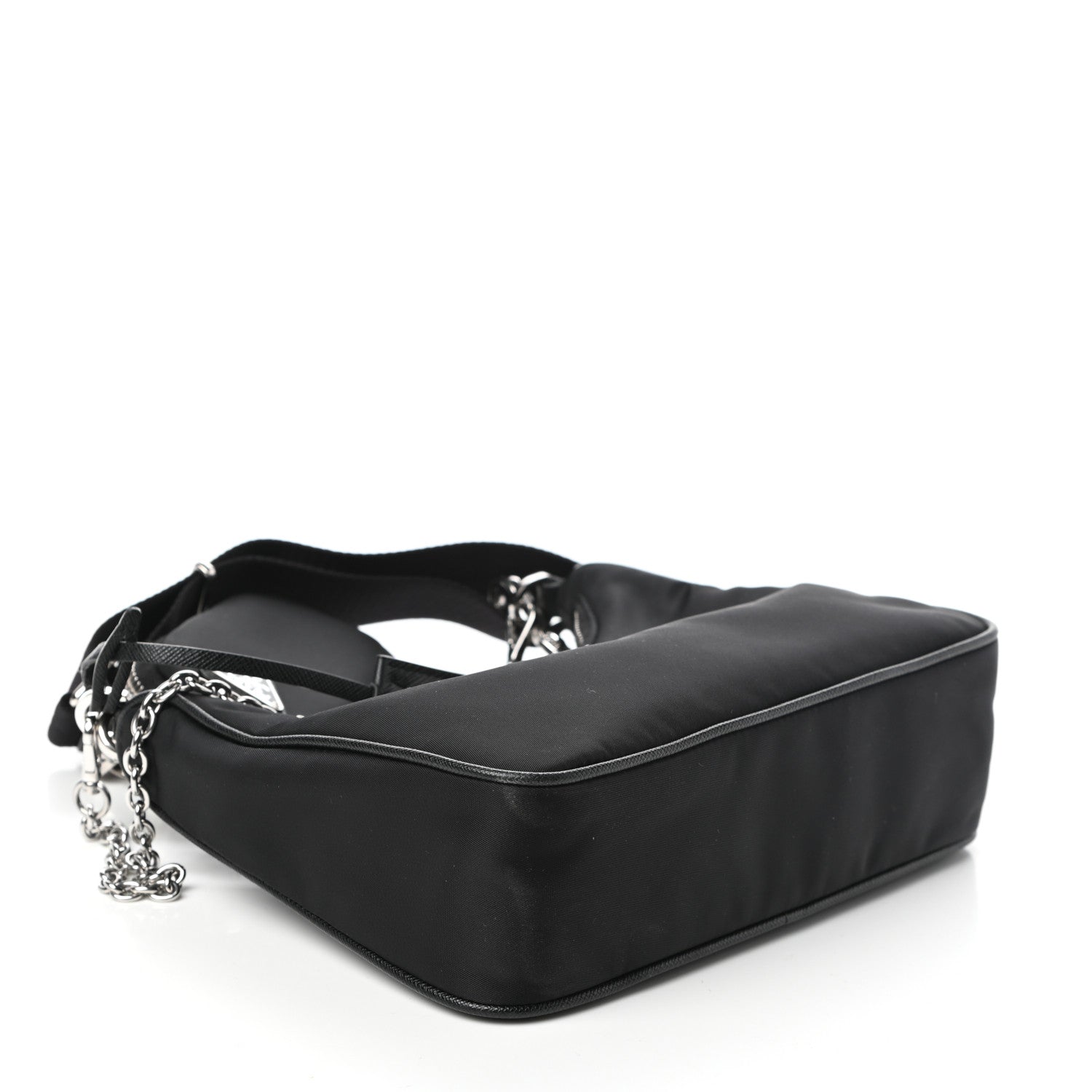 Prada Nylon Re-Edition 2005 Shoulder Bag Black 4 of 8