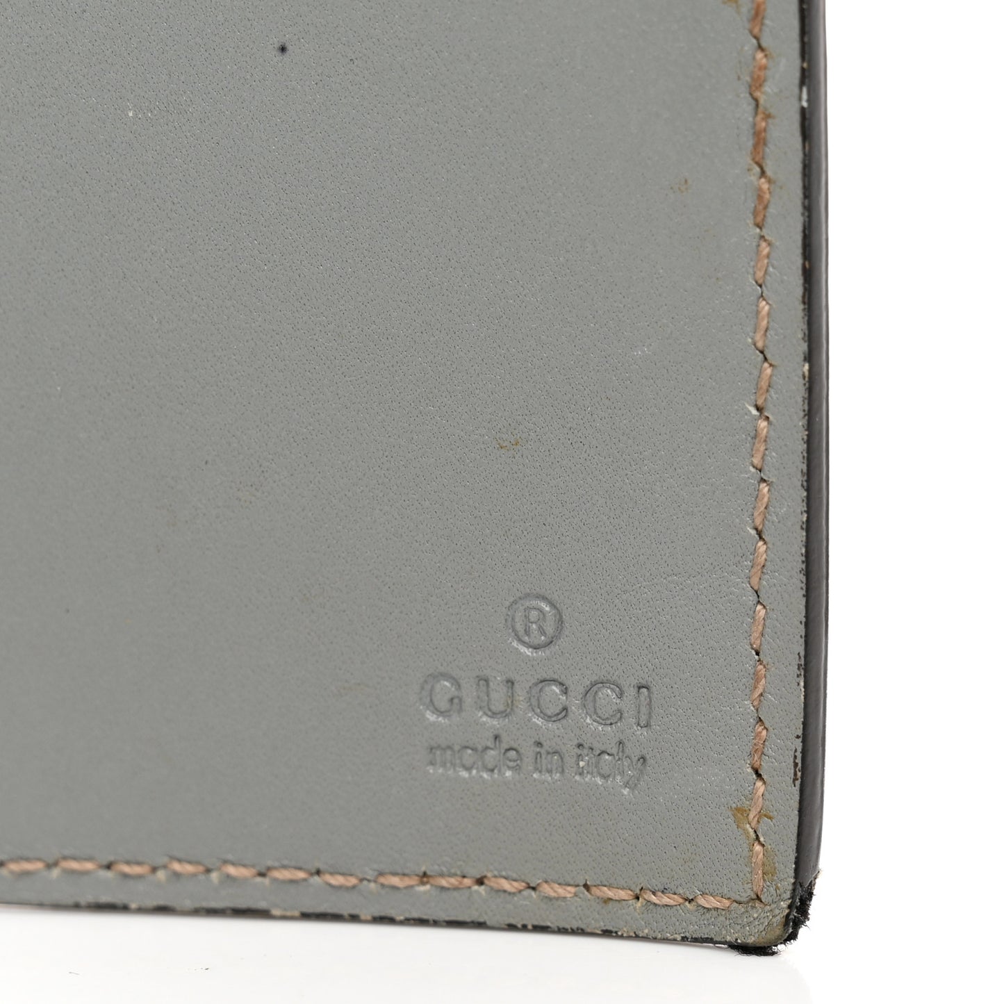 Guccissima Continental Flap Wallet Grey