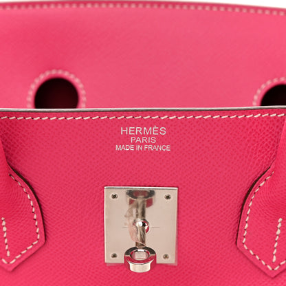 Hermes Epsom Candy Birkin 35 Rose Tyrien Rubis 6 of 14