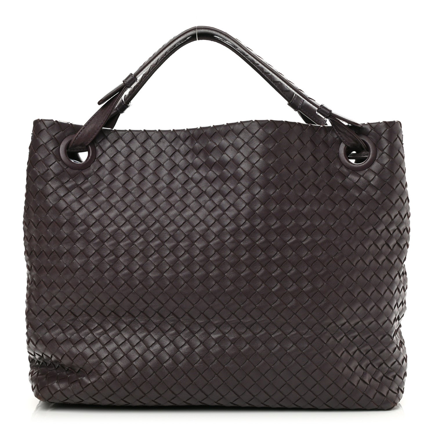 Bottega Veneta Nappa Intrecciato Bella Tote Ebano 1 of 11
