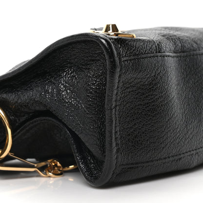 Balenciaga Chevre Gold Metallic Edge Hardware Mini City Black 10 of 11
