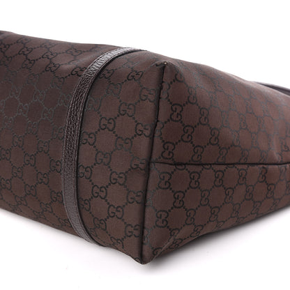 Gucci Monogram Medium Joy Tote Dark Brown 9 of 11