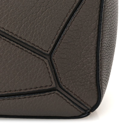 Loewe Calfskin Small Puzzle Bag Dark Taupe 9 of 11