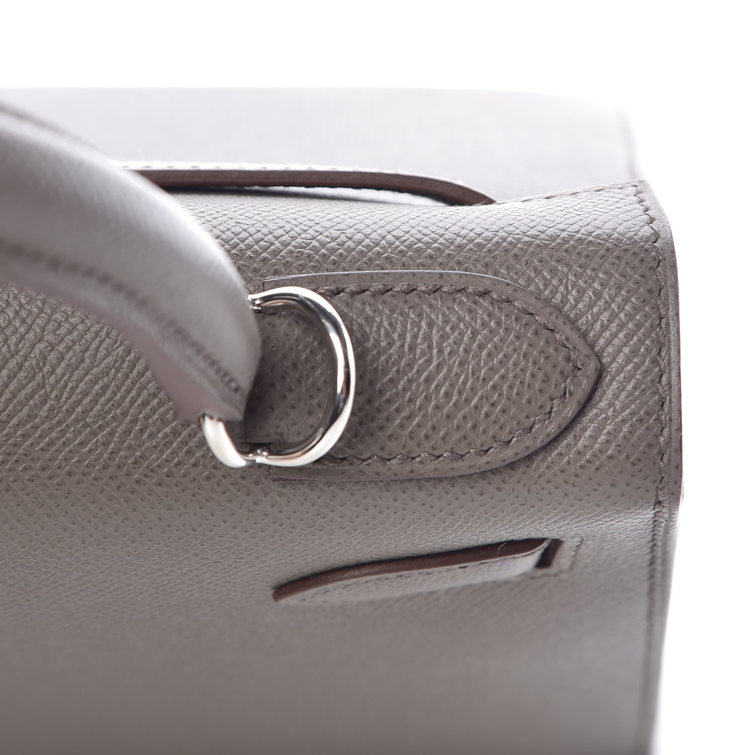 Hermes Epsom Kelly Sellier 28 Etain 22 of 37